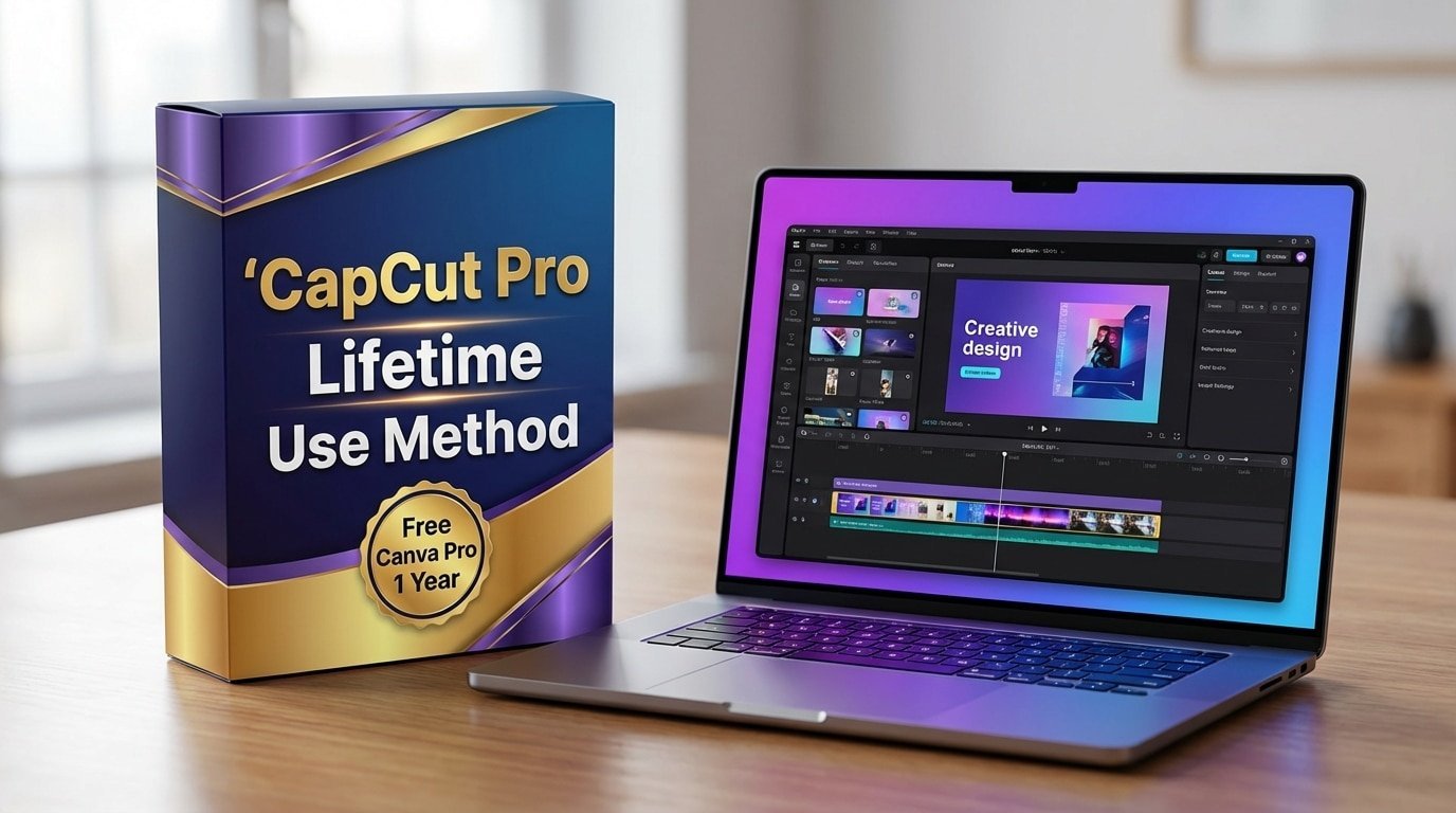 CapCut Pro & Canva Pro Method